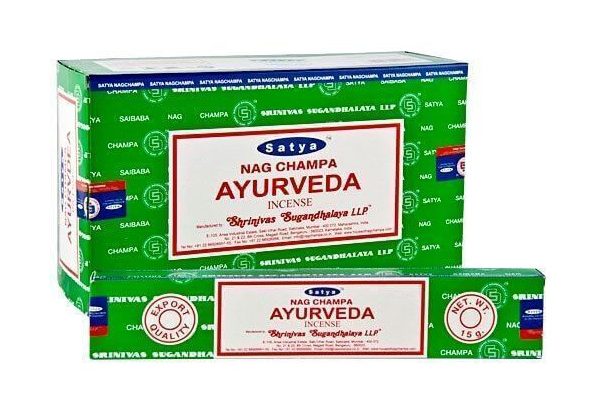 Incenso Naturale Satya Ayurveda 15 gr – KOLALA prodotti naturali eco-bio